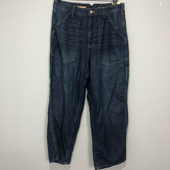 NWT Anthropologie X  Pilcro The Forager Slouchy Relaxed Jeans Size 31 - Picture 3 of 14